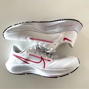 Nike Air Zoom Pegasus 38 White Mystic Pink Women's Sneakers Shoes Size 8.5